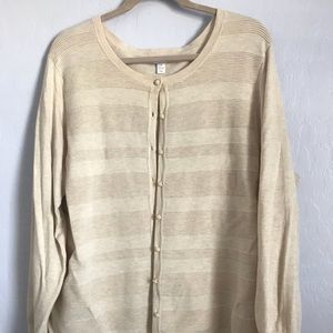 Beige cardigan